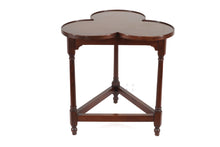 Load image into Gallery viewer, Mahogany Triple Clover Side Table
