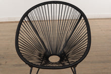 Load image into Gallery viewer, 3 Outdoor Egg Chairs with Woven Seats
