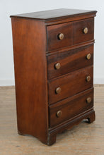 Load image into Gallery viewer, Solid Wood Cherry 4 Drawer Chest of Drawers
