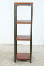 Load image into Gallery viewer, Industrial Wood and Metal Etagere Display Shelf
