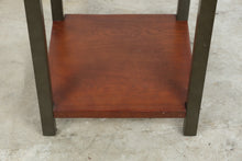 Load image into Gallery viewer, Industrial Wood and Metal Etagere Display Shelf
