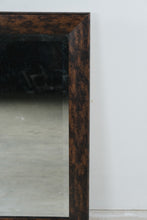 Load image into Gallery viewer, Large Rectangular Beveled Wall Mirror Dark Bronze Distressed Frame 40 Inch
