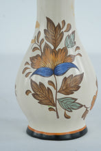 Load image into Gallery viewer, Hand-Painted Gouda Pottery Floral Vase, Holland 417
