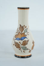 Load image into Gallery viewer, Hand-Painted Gouda Pottery Floral Vase, Holland 417
