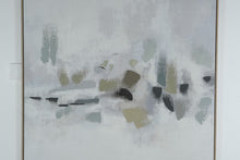 Load image into Gallery viewer, Large Abstract Neutral Canvas Painting – Framed Contemporary Wall Art, 41" Square
