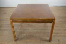 Load image into Gallery viewer, 42" Square Oak Dining Set &amp; Four Rolling Chairs
