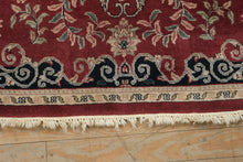 Load image into Gallery viewer, Chinese Art Deco Style Rug 46x72 Red Floral Medallion Wool
