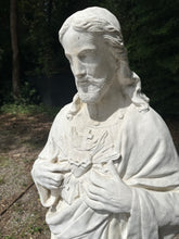 Load image into Gallery viewer, Very Tall Jesus Concrete Statue
