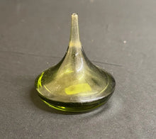 Load image into Gallery viewer, Vintage Noritake Craft Green Art Glass Bud Vase Made in Japan
