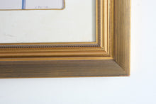 Load image into Gallery viewer, Set of 4 Framed Botanical Insect Prints Gold Frames 16 x 19
