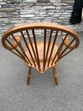 Load image into Gallery viewer, Athol Table Co. Oak Windsor-Style Armchair
