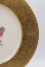 Load image into Gallery viewer, Four Crown China Japan 550 Floral Gold Encrusted Dinner Plates Set of 4
