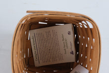Load image into Gallery viewer, Longaberger 1991 Handwoven Basket Lot of 4 Signed Dresden Ohio USA
