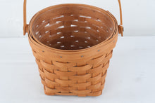 Load image into Gallery viewer, Longaberger 1991 Handwoven Basket Lot of 4 Signed Dresden Ohio USA
