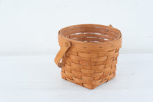 Load image into Gallery viewer, Longaberger 1991 Handwoven Basket Lot of 4 Signed Dresden Ohio USA
