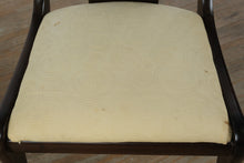 Load image into Gallery viewer, Set of 4 Vintage Mahogany Saber Legged Chairs
