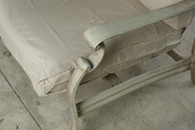 Load image into Gallery viewer, Set of Four Neoclassical Scrollwork Metal Patio Lounge Chairs
