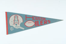 Load image into Gallery viewer, Vintage Houston Oilers NFL Felt Pennant Football Helmet 30 Inch
