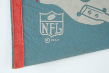 Load image into Gallery viewer, Vintage Houston Oilers NFL Felt Pennant Football Helmet 30 Inch
