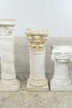 Load image into Gallery viewer, Set of 4 Greek Roman Column Pedestals Classical Corinthian Ionic Display Stands
