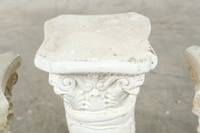 Load image into Gallery viewer, Set of 4 Greek Roman Column Pedestals Classical Corinthian Ionic Display Stands
