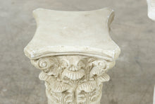 Load image into Gallery viewer, Set of 4 Greek Roman Column Pedestals Classical Corinthian Ionic Display Stands
