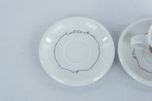 Load image into Gallery viewer, Saeco Collection Schirnding Germany Espresso Cups Saucers Set 4 Inch
