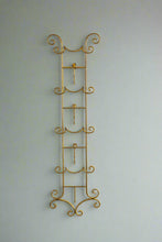 Load image into Gallery viewer, Gold 4-Tier Wall Plate Display Rack
