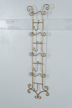 Load image into Gallery viewer, Gold 4-Tier Wall Plate Display Rack
