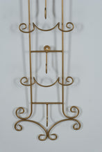 Load image into Gallery viewer, Gold 4-Tier Wall Plate Display Rack
