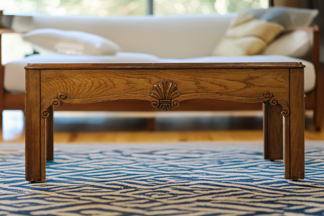 4 Paned Oak Coffee Table - Gordon's