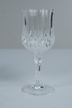 Load image into Gallery viewer, Cristal D Arques Durand Longchamp Crystal Wine Goblets Set of 4 Vintage France
