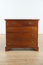Load image into Gallery viewer, Craftique Heirloom Mahogany 5-Drawer Bachelor’s Chest – Rare Find
