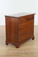 Load image into Gallery viewer, Craftique Heirloom Mahogany 5-Drawer Bachelor’s Chest – Rare Find
