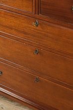 Load image into Gallery viewer, Craftique Heirloom Mahogany 5-Drawer Bachelor’s Chest – Rare Find
