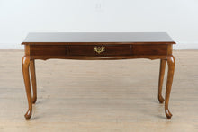 Load image into Gallery viewer, Solid Cherry Queen Anne Style Console Table with Drawer
