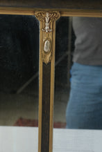 Load image into Gallery viewer, Vintage French Provincial Trifold Style Wall Mirror Ornate Gold 52 Inch
