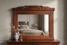 Load image into Gallery viewer, Durham Furniture Savile Row Mahogany Landscape Dresser Mirror 54 x 44 Inch Canada
