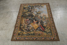 Load image into Gallery viewer, Tapestries Ltd L Indiscretion Fragonard Rococo Woven Wall Tapestry 54 x 76
