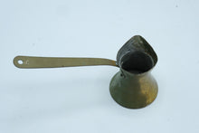 Load image into Gallery viewer, Vintage Brass Turkish Coffee Pot Cezve Ibrik Number 5 Long Handle
