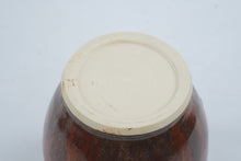 Load image into Gallery viewer, Signed Studio Pottery Vase 5 Inch Rustic Brown Drip Glaze Handmade

