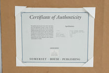 Load image into Gallery viewer, G Harvey Fifth Avenue Vendor Framed Limited Edition Print 1993 16x21
