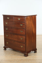 Load image into Gallery viewer, Craftique Heirloom Mahogany Chest of Drawers – 6 Drawer Mellow Finish
