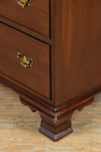 Load image into Gallery viewer, Craftique Heirloom Mahogany Chest of Drawers – 6 Drawer Mellow Finish
