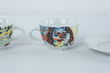 Load image into Gallery viewer, Saeco Collection Schirnding Germany Espresso Cups Saucers Set of 2
