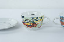 Load image into Gallery viewer, Saeco Collection Schirnding Germany Espresso Cups Saucers Set of 2
