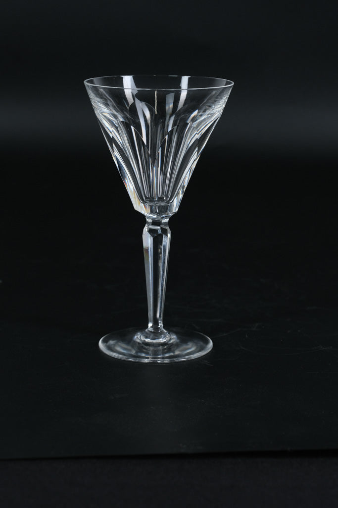 Set of 6 Waterford Crystal Sheila Claret White Wine Glasses  Stamped   Craze Furniture and Antiques