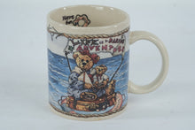 Load image into Gallery viewer, Boyds Bears Adventure Mug 1998 Life is a Daring Adventure Bearware Pottery
