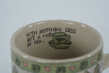 Load image into Gallery viewer, Boyds Bears Forever Friends Tea Mug 1998 Bailey and Emily Bearware Pottery
