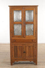 Load image into Gallery viewer, 70&quot; Tall Tin Punched Pie Safe Cabinet
